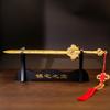 Siete Estrellas de la Osa Mayor Espada de Latón Adorno de Sacerdote Taoísta Arma Ritual Espada Cabeza de León Oficina Suministros de Decoración Valiente