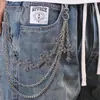 Tendencias de Moda Transfronterizas Europeas y Americanas, Cadena para Pantalones con Colgante de Cruz Estilo Punk Personalizado, Accesorios Metálicos de Moda para Pantalones