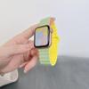 Para Apple Watch applewatch10 Geração Silicone Bicolor Esportivo Pulseira Magnética s9 Geração iwatchSE