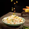 Mejor Arroz Frito de Mida House Yangzhou Comida Prehecha, Arroz Frito con Salchicha Estilo Cantonés, Comida Rápida Semiacabada Comercial para Vendedores Ambulantes
