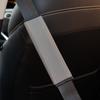 Almofadas de Ombro para Cinto de Segurança de Carro Mais Vendidas da Plataforma de E-commerce Transfronteiriço, Capas Protetoras Embossadas em Couro Montadas no Carro, Almofadas de Ombro para Proteção