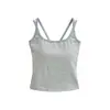 1451-Chaleco Sexy Ajustado Estilo Europeo y Americano para Mujer Moda Nueva Primavera y Verano 2026 Top Hot Girl sin Hombros