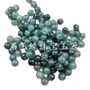 Jadegade jade azul água contas redondas de jade contas soltas de jade contas verde-óleo pulseira colar acessórios contas de jade feitas à mão atacado