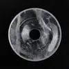 Hebilla de Seguridad Redonda de Jade Amatista Obsidiana Colgante Vagante Colgante de Collar para Tiktok Amazon