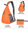 Bolsa de Peito de Grande Capacidade, Bolsa Esportiva Transversal de Ombro Único, Bolsa Dobrável ao Ar Livre da Moda Ultra-Leve para Homens e Mulheres, Personalizável