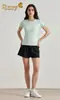 Camiseta deportiva Qiao Peng para mujer modelo 2026 verano yoga fitness running ropa para mujer manga corta transpirable holgada secado rápido