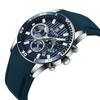 REWARD83005 Reloj de hombre con cinta de cuarzo, reloj con calendario, reloj de hombre con seis agujas, reloj de comercio exterior