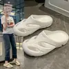 Pantuflas Baotou para Mujer Zapatos con Agujeros Estilo Nuevo de Verano Calzado de Exterior Pantuflas de Moda Antideslizantes Desodorantes EVA Elevados