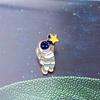 LiquidaciónBroche de Astronauta Insignia de Dibujos Animados Esmalte Metal Estilo Ins Pin de Solapa de Moda para Parejas