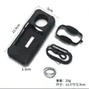 Aplicable para Insta360 X3 Kit Combinado de Estuche Protector Tapa Protectora de Lente Resistente a Rayones