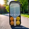 Raqueta Peak transfronteriza superficie de material de fibra de vidrio diseño de patrón impreso a color de panel de nido de abeja deportes de interior y exterior raqueta Peak