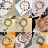 Pulseira de Raiz de Bodhi Queimada Carvão Garra de Gato para Mulheres, Pulseira Simples e Versátil Enrolada no Dedo com Contas, Joias para Melhor Amiga Atacado