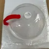 Cubierta para Calentar Horno Microondas, Cubierta a Prueba de Aceite, Cubierta Transparente Redonda de Plástico para Calentar, Cubierta con Asa para Conservar la Frescura, Cubierta Antisalpicaduras, Cubierta Especial