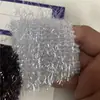 Lentejuelas de cebolla de cristal terciopelo pelo largo terciopelo brillante borla brillante terciopelo destello terciopelo de pino tela para ropa de escenario