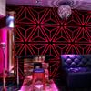 Papel Tapiz Flash KTV 3D Estéreo Bar Sala de Canto Sala de Baile Decoración Sentido de Ciencia y Tecnología Papel Tapiz para Pared de Fondo de Sala de Billar