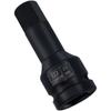 Llave Neumática Cuadrada Pesada de 3/4 de 19 mm con Cabeza Hexagonal, Cabezal de Pistola de Viento Integrado, Herramienta de Vaso Hexagonal Interior, Juego Completo