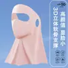 Máscara de Proteção Solar Ruiya, Proteção UV de Rosto Inteiro, Máscara Facial de Alta Qualidade para Mulheres, Máscara Integrada com Proteção para o Pescoço, Cobre o Pescoço