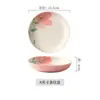 Conjunto Minimalista de Tigelas e Pratos de Cerâmica para Uso Doméstico, Louça de Alto Valor Estético, Tigelas de Arroz, Tigelas Pequenas, Tigelas de Sopa, Tigelas para Macarrão e Pratos Atraentes