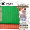 Em estoque pequena flor canelada 250g primavera e verão roupas femininas pit sem mangas parte de baixo top colete moda tecido de malha