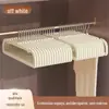 Suporte de Roupas de Casa de Dois Níveis Pendurador de Roupas Sem Costura Antiderrapante Cabide de Roupas Canto Anti-ombro Boca de Peixe Suporte para Roupas Úmidas e Secas de Uso Duplo