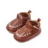 Sapatos Novos para Bebê e Criança Pequena de 0,1 Ano para Primavera e Outono Sapatos Antiderrapantes para Criança Pequena Estilo Retro com Flores Pequenas da Moda Sapatos Casuais BMB4001