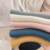 23 otoño e invierno versión coreana de niños y niñas bebé color caramelo moda suéter grueso suéter básico para niños marea suave ceroso
