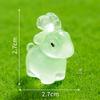 Miniatura Paisaje Color Luminoso Mini Cabrito Animal Muñeco DIY Decoraciones Accesorios Escritorio Resina Pequeños Adornos