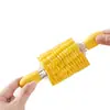 Tenedor de Acero Anti-quemaduras para Maíz, Herramienta Doméstica Creativa para Comer Camotes, Barbacoa, Brochetas de Frutas, y para que los Bebés Muerdan Maíz sin que se les Pegue en las Manos