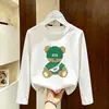 2026 Estampado de Dibujos Animados Niños Capa Interior Capa Base Camisa de Moda Top Primavera Otoño Algodón Puro Ropa para Niños Camiseta de Manga Larga