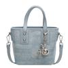Bolso popular de este año para mujer 2024 nuevo bolso bandolera de verano textura bolso de hombro bolso de cubo de mano