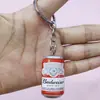 Llavero Creativo Mini Botella de Cerveza Colgante para Bolso para Botella de Vino Coke Sprite Accesorios Decoración DIY