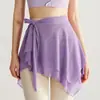 Falda de Malla para Cubrir en Yoga para Mujer, Anti-Exposición, Falda Corta Deportiva de Primavera y Verano para Fitness, Cubre-Cola de Una Pieza, Delantal para Correr