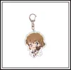 2026 Anime Periférico Detetive Conan Chaveiro Acrílico 2D Plano Pingente de Mochila Escolar