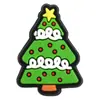 Parches de Goma Suave de PVC Navideños Transfronterizos para Fundas de Teléfono, Accesorios DIY para Ropa, Decoraciones Planas Navideñas de Dibujos Animados