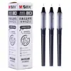 Morning&Light 8001 Recarga para Bolígrafo Rollerball Líquido Directo Negro Punta de Aguja Completa 0.5 Recarga para Bolígrafo de Gel Secado Rápido Rojo Azul