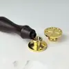 Cabeça de Selo de Tinta de Fogo Relevo Molde de Selo DIY Cabeça de Selo de Tinta de Fogo Liga de Zinco Selo de Cera para Envelope Molde Universal