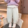 Pantalones de Otoño para Niñas 2025 Nuevo Gato Bordado de Dibujos Animados Pantalones Deportivos para Niños Pantalones Deportivos de Otoño Elegantes para Niñas Pequeñas