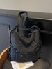 Bolsa Mochila Casual Ligera para Estudiantes Universitarios Pedido Extranjero para Mujeres Verano 2025 Nueva Moda Bolso Tote de Gran Capacidad