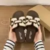 Pantuflas de Deslizamiento con Bloques de Color para Mujer, Calzado de Verano para Exteriores, Nuevas Sandalias Planas de Moda 2026 para Viajes, Vacaciones y Playa, Cómodas