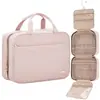 Bolsa de cosméticos colgante popular personalizada transfronteriza con compartimentos, bolsa de aseo en capas, bolsa de almacenamiento de viaje impermeable, bolsa Lion Ling