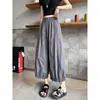 Ropa de Mujer con Elaborados Bordes Dulces Fruncidos, Pantalones Cortos para Mujer, Verano 2026, Delgados y Adelgazantes, Pantalones de Encaje Estilo Linterna, Talla Petite, Pantalones con Protección Solar