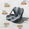 Cojín de Asiento Integrado y Almohada de Respaldo de Espuma Viscoelástica para Estudiantes, Sillas de Oficina y Cojín Lumbar para Coche