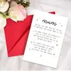 Selección de Colección de Tarjetas de Agradecimiento, Juego de Tarjeta de Felicitación con Sobre, Mensajes Escritos a Mano, Bendiciones, Tarjetas Plegables con Texto