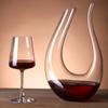 Copa de vino tinto de vidrio engrosado creativa Edrita, copa de vino, venta al por mayor, impresión de logotipos