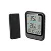 Reloj despertador digital electrónico de nuevo producto transfronterizo, termómetro higrómetro inalámbrico, de pared y de pie, doble uso, reloj electrónico multifuncional