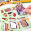 Nuevo Libro Tranquilo Espeso Magnético Fuerte Legendario Shawima DIY Fabricación Gratuita Succión Magnética Cambio de Escena Tarjeta de Pegatina Hecha a Mano