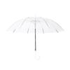 Guarda-chuva Transparente Espesso, Guarda-chuva Longo Reforçado Resistente ao Vento, Guarda-chuva Automático de Cor Sólida Personalizado, Guarda-chuva de Publicidade, Guarda-chuva Transparente Reto para Presente