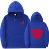 Sudadera con Estampado de Moda Sudadera con Capucha Holgada Otoño e Invierno Hombres y Mujeres Sudadera Deportiva Casual Chaqueta Abrigo