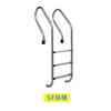 Escalador para Piscina Pedal Engrosado Acero Inoxidable 304 Pasamanos de Piscina Escalera Baño Fuente Termal Escalador Subacuático Antideslizante