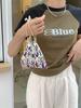 07252 Bolsa de Almacenamiento con Cordón de Tulipán Lindo Bolsillo para Artículos Varios Bolsa Portátil de Mano para Lápiz Labial Lavado Monedero